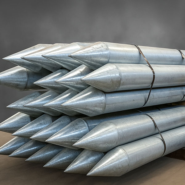 Производство стальных трубчатых свай